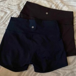 Lululemon Wunder Under Train Short Bundle